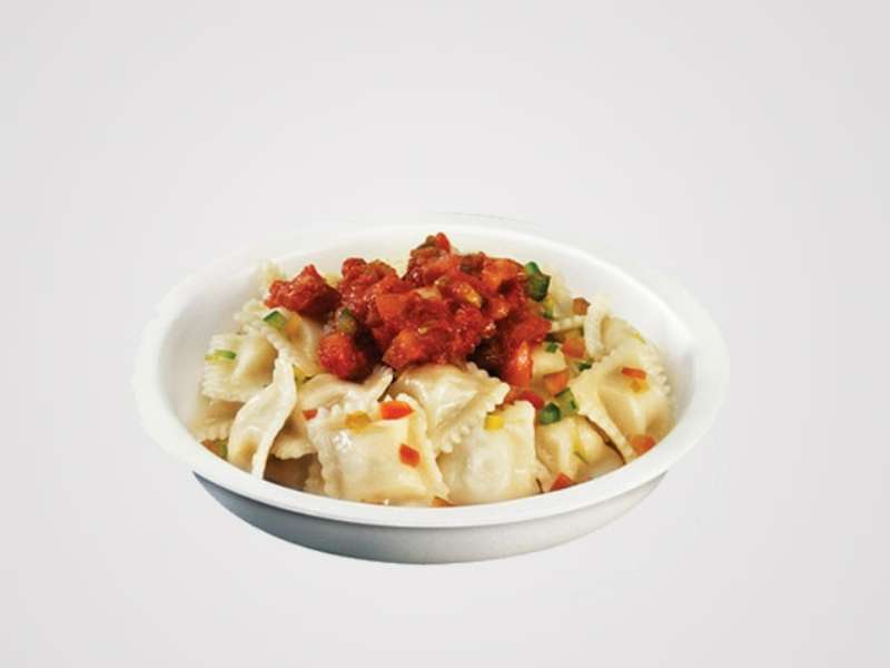 Plato de telgopor hondo